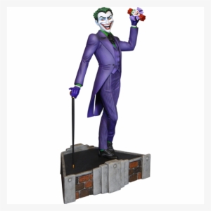 Joker Classic Comic Series Maquette Statue By Tweeterhead - Batman Dc Super Powers Collection Harley Quinn Maquette