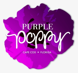Purple Poppy Location Logo - Clothing