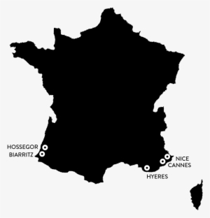 Christian Surfers France Map - France Vector Map