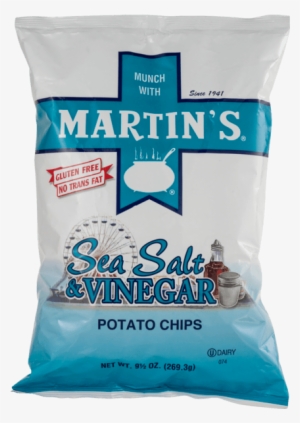 Martin's Potato Chips Sea Salt & Vinegar - Martins Sea Salt And Vinegar Chips