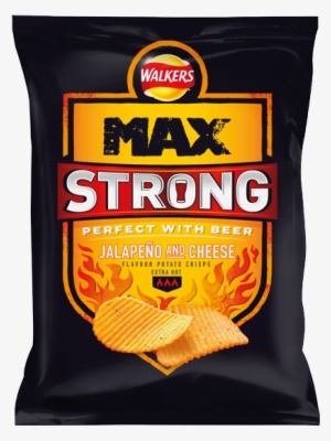 Walk Max2 - Walkers Max Strong Jalapeno And Cheese