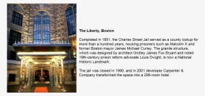 1389 Discussions Width=750 - Liberty Hotel Boston
