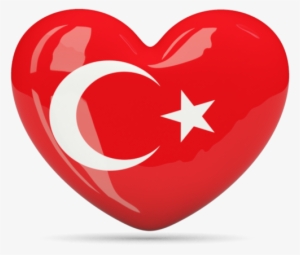 Download Flag Icon Of Turkey At Png Format - Turkey Flag Heart