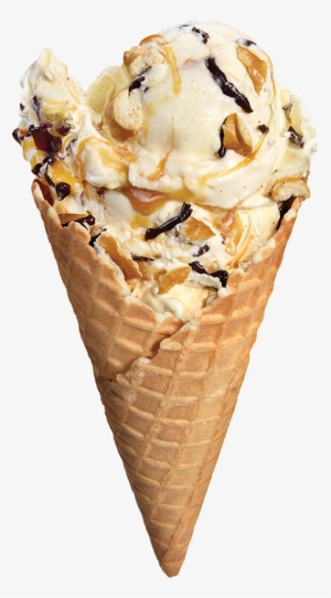 Culver's Restaurants' Chocolate Pretzel Crunch On A - Ice Cream Cone