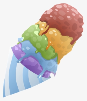 Ice Cream Cone - Slodycze Grafika