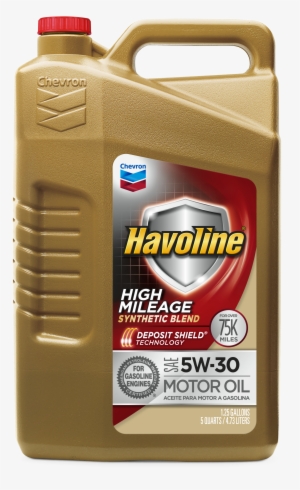 Havoline Himi Motor Oil 5w30, 5 Qt - Havoline 5w30 Synthetic Blend