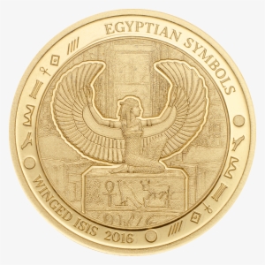 Winged Isis - Egyptian Symbols - 2016 0 - 5 Gram Pure - World Mental Health Day 2018