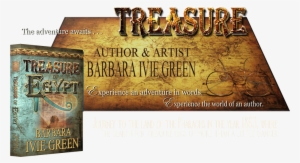 3-d Book Of Treasure Of Egypt On Golden Treasure Map - Treasure Of Egypt: Treasure Of The Ancients