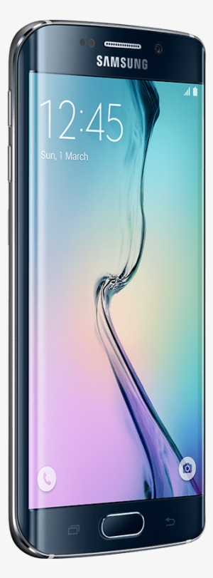 45 Degree Angled View Of Galaxy S6 Edge - Samsung Galaxy S6 Edge