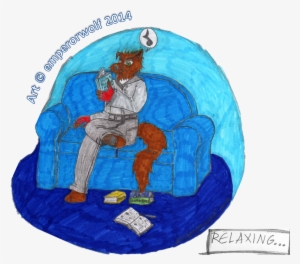 relaxing - - illustration