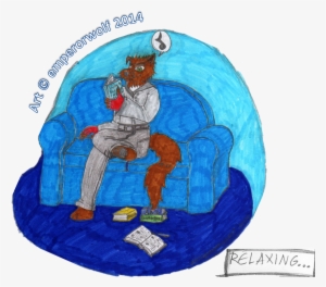 Relaxing - - Illustration