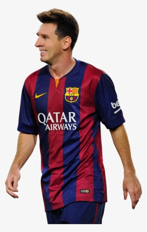 Lionel Messi Clipart Transparent - Andrs Iniesta Front Signed Barcelona Jersey With Official
