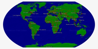 Show Map - Jakarta On World Map
