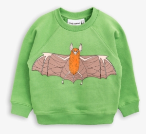Flying Bat Sweatshirt - Mini Rodini Flying Bat Sweatshirt Green