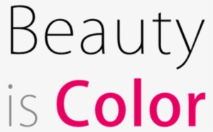 Beauty Is Color On Twitter - Beauty Cosmetics Logo