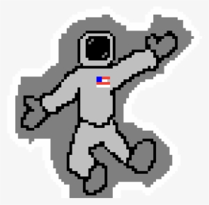 A Random Space Man - Cartoon