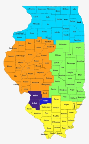 Of Illinois - All Of The Counties In Illinois