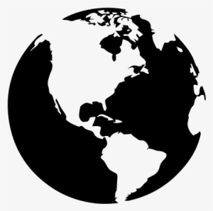 Earth Silhouette Png - World Map