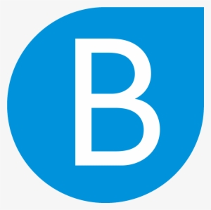 B In Logo Shape - Logo Shape Png