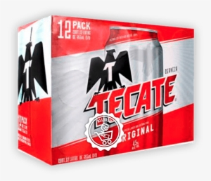 822db984de83ff9a6582 - - Tecate Beer, Light, 24 Pack - 24 Pack, 12 Fl Oz Cans