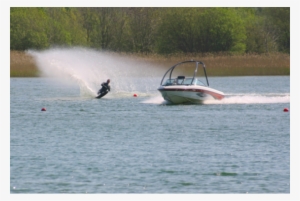 Our Purpose Dug Northern Lake Offers Premium Quality - Water Skiing
