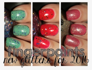 New Glitters For 2016 From Fingerpaints - Nail Polish