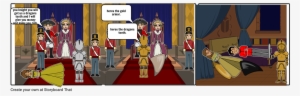 The Knight Who Got A Gold Armor - Cartoon