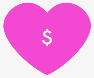Homepage Icon Donate - Pink Heart Icon Transparent Background