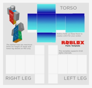 Roblox Shirt Template - Custom Pants Template Roblox - Free Transparent PNG  Download - PNGkey