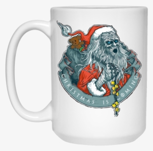 Santa White Walker Christmas Is Coming Mug - Mug