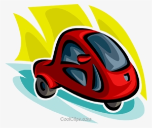 Cars Of The Future Royalty Free Vector Clip Art Illustration - Clipart On Future Cars