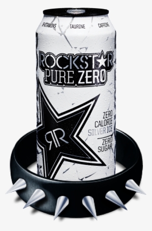 Rockstar Energy Rockstar Energy Drink Energy Drinks - Rockstar Pure Zero Silver Ice Energy Drink 16 Oz Cans