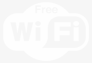 Wifi Logo White - Free Wifi Spot Logo