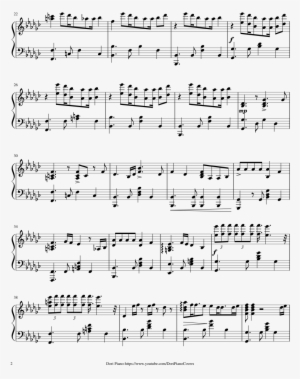 Dead Leaves Sheet Music Composed By Originally By Bts - Jonghyun Skeleton Flower Piano Sheet