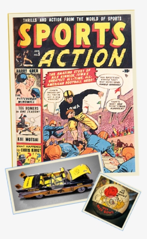 Marvel Comic Starring Nile Kinneck, 1950 Rose Bowl - Nile Kinnick Comic