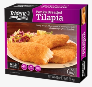 Trident Seafoods Panko Breaded Tilapia - 3 Lb Box