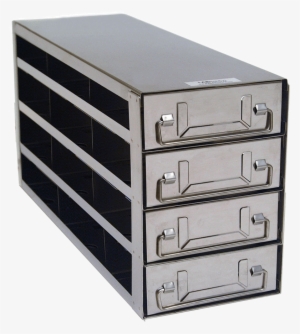 ufd-34216 - upright freezer rack with drawers for cardboard 2"
