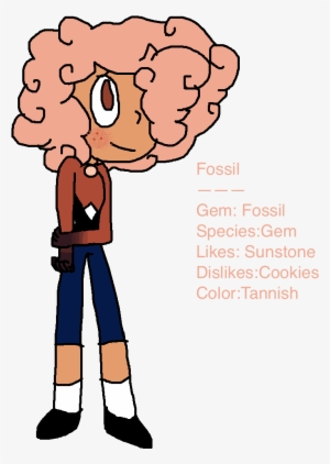 Fossil Gemsona - Cartoon