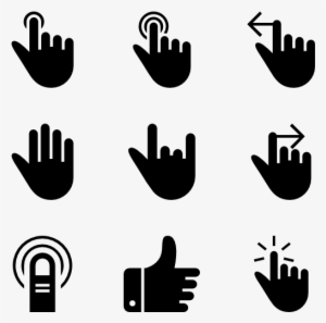 Hawcons Gestures Filled - The Noun Project