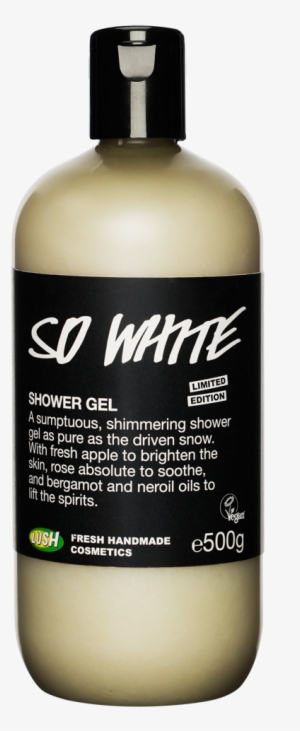 S0 White 500g Bottle Web Lush Shower Gel, Lush Soap, - Lush American Cream