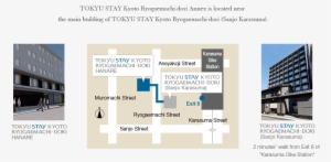 Tokyu Stay Kyoto Ryogaemachi-dori Annex Is Located - Tokyu Stay Kyoto Ryogaemachi-dori