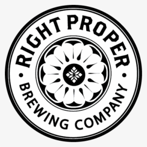 Right Proper Brewing Company Round Logo - National Recreation Trails Logo