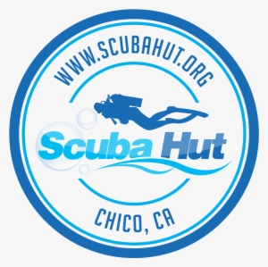 Scuba Hut Round Logo - Transparent Round Logo