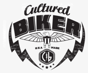 Vibe Magazine Logo Png Cultured Biker Motorcycle Apparel - Crest