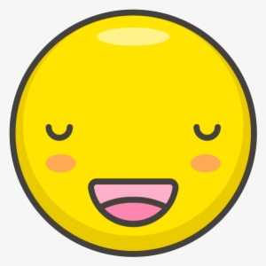 Relieved Face Emoji - Icon