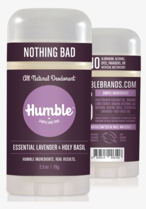 Lavender & Holy Basil - Humble Essential Cedarwood All Natural Deodorant