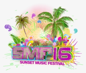 Sunset Music Festival Smf 2016 Header - Sunset Music Festival Png