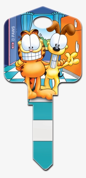 Same Image Front & Back - Howard Keys Sc1-g3 Garfield & Odie