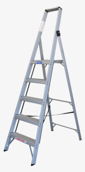 Aluminium Platform Ladder - Indalex Tradesman 5 Step Aluminium Platform Ladder