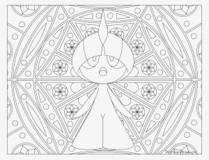 #280 Ralts Pokemon Coloring Page - Coloring Pages For Adults Of Pokemon